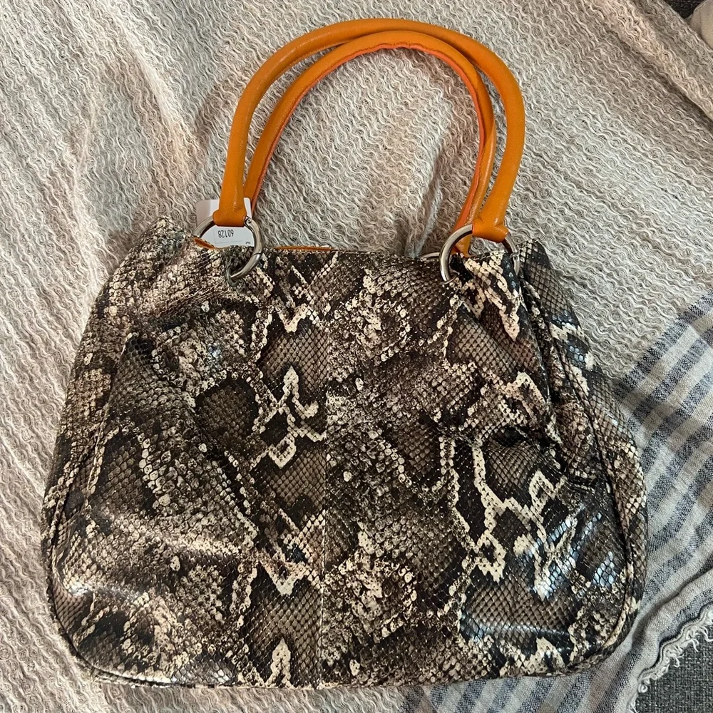 Puntotres Snakeskin Bag - Picture 2 of 4